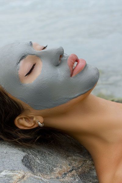 A person enjoying a treatment at the Sunset Marquis in West Hollywood.